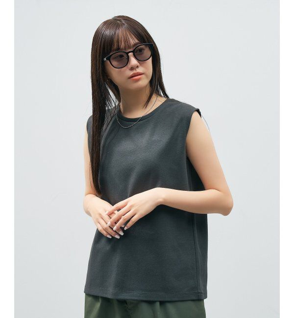  「Zoff｜UNITED ARROWS ボストン型｜サングラス ユナイテッドアローズ｜カラーレンズ｜黒縁 ｜UVカット」|サングラス|