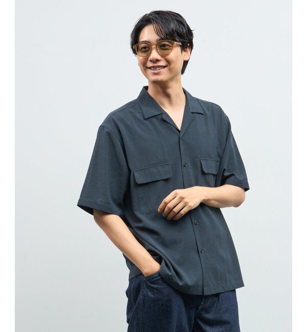  「Zoff｜UNITED ARROWS ボストン型｜サングラス ユナイテッドアローズ｜カラーレンズ｜黒縁 ｜UVカット」|サングラス|