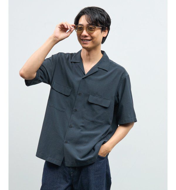  「Zoff｜UNITED ARROWS ボストン型｜サングラス ユナイテッドアローズ｜カラーレンズ｜黒縁 ｜UVカット」|サングラス|