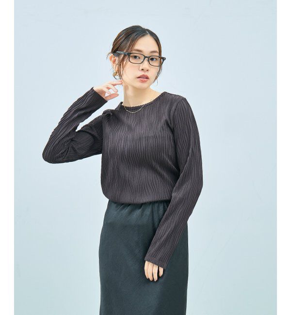  「Zoff｜UNITED ARROWS メガネ | [Stylish] 横長 伊達メガネ 度付き ユナイテッドアローズ   レンズ交換券付」|メガネ|