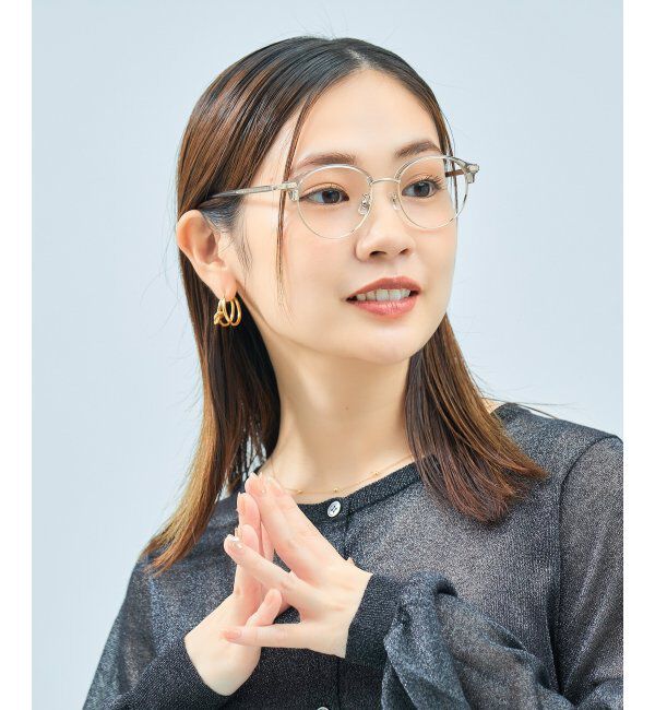  「Zoff｜UNITED ARROWS メガネ | [Casual] 伊達メガネ 度付き ユナイテッドアローズ   レンズ交換券付」|メガネ|