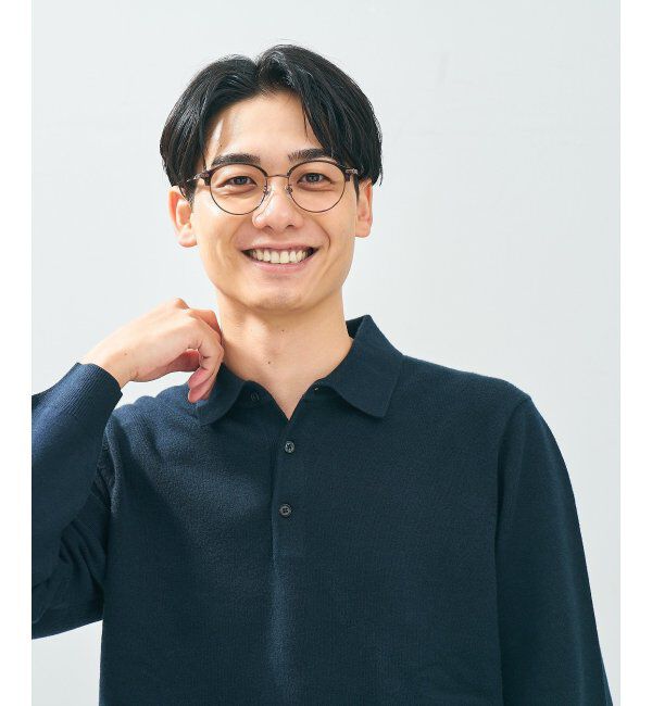  「Zoff｜UNITED ARROWS メガネ | [Casual] 伊達メガネ 度付き ユナイテッドアローズ   レンズ交換券付」|メガネ|