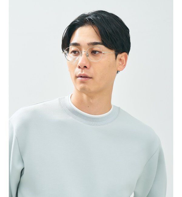 「Zoff｜UNITED ARROWS メガネ | [Stylish] チタン 伊達メガネ ユナイテッドアローズ   レンズ交換券付」|メガネ|