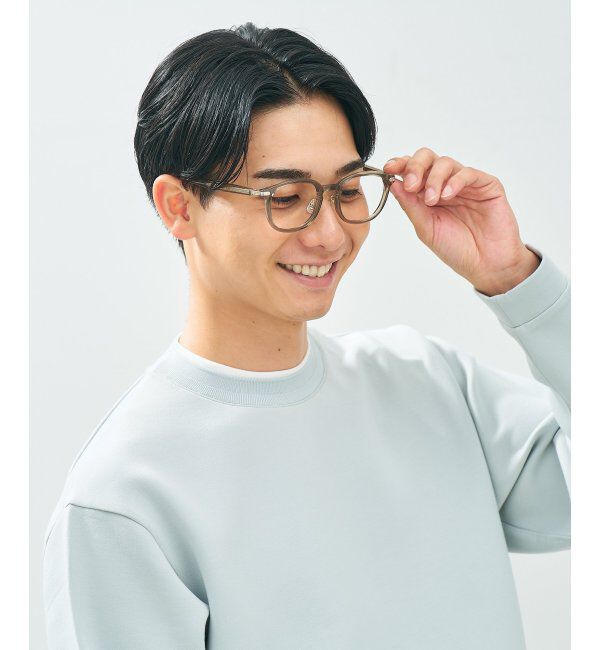  「Zoff｜UNITED ARROWS メガネ | [Casual] 伊達メガネ 度付き ユナイテッドアローズ   レンズ交換券付」|メガネ|