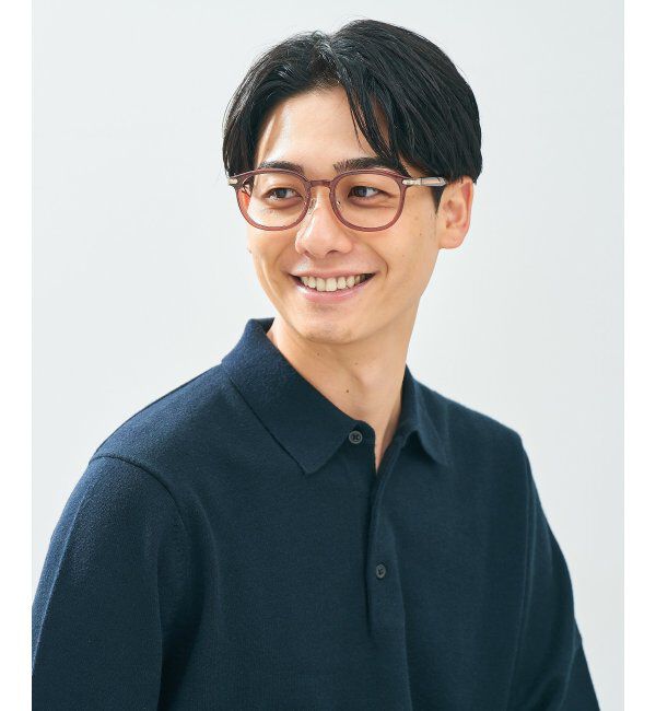  「Zoff｜UNITED ARROWS メガネ | [Casual] 伊達メガネ 度付き ユナイテッドアローズ   レンズ交換券付」|メガネ|