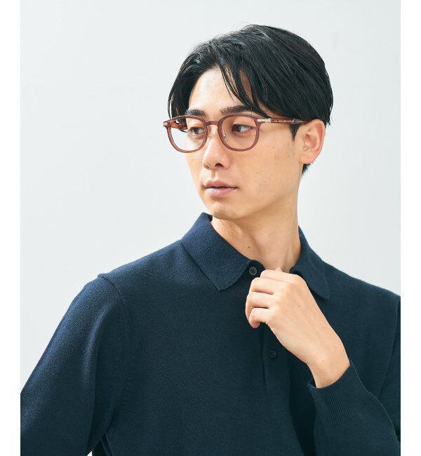  「Zoff｜UNITED ARROWS メガネ | [Casual] 伊達メガネ 度付き ユナイテッドアローズ   レンズ交換券付」|メガネ|