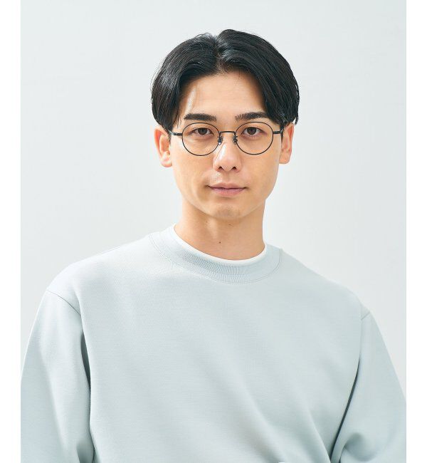  「Zoff｜UNITED ARROWS メガネ | [Stylish] チタン 伊達メガネ ユナイテッドアローズ   レンズ交換券付」|メガネ|