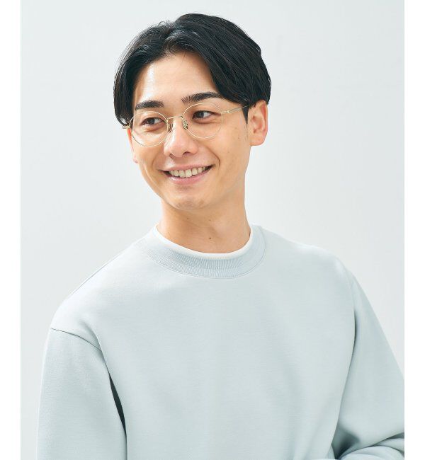  「Zoff｜UNITED ARROWS メガネ | [Stylish] チタン 伊達メガネ ユナイテッドアローズ   レンズ交換券付」|メガネ|