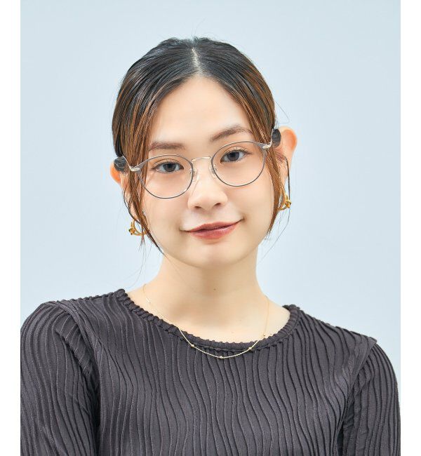  「Zoff｜UNITED ARROWS メガネ | [Casual] 伊達メガネ 度付き ユナイテッドアローズ   レンズ交換券付」|メガネ|