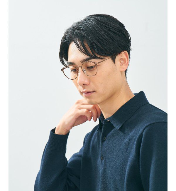  「Zoff｜UNITED ARROWS メガネ | [Casual] 伊達メガネ 度付き ユナイテッドアローズ   レンズ交換券付」|メガネ|