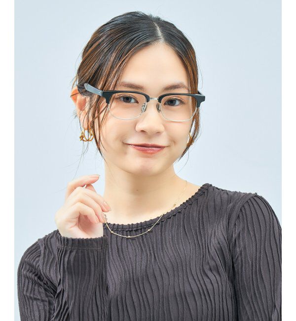  「Zoff｜UNITED ARROWS メガネ | [Stylish] 伊達メガネ 度付き ユナイテッドアローズ   レンズ交換券付」|メガネ|