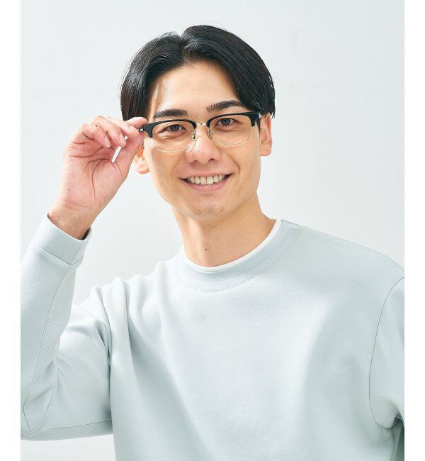  「Zoff｜UNITED ARROWS メガネ | [Stylish] 伊達メガネ 度付き ユナイテッドアローズ   レンズ交換券付」|メガネ|