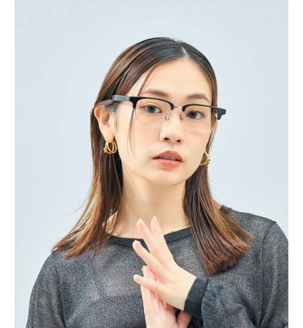  「Zoff｜UNITED ARROWS メガネ | [Stylish] 伊達メガネ 度付き ユナイテッドアローズ   レンズ交換券付」|メガネ|