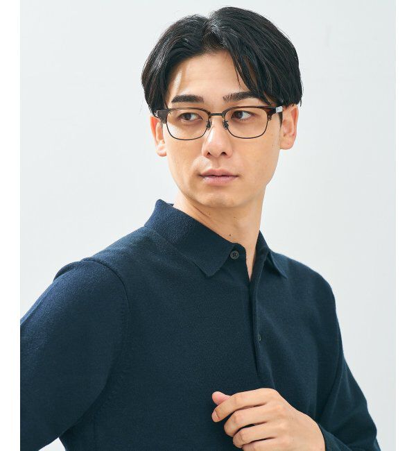  「Zoff｜UNITED ARROWS メガネ | [Stylish] 伊達メガネ 度付き ユナイテッドアローズ   レンズ交換券付」|メガネ|