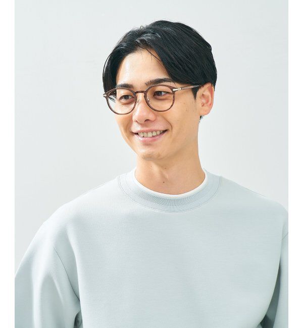  「Zoff｜UNITED ARROWS メガネ | [Casual] 伊達メガネ 度付き ユナイテッドアローズ   レンズ交換券付」|メガネ|