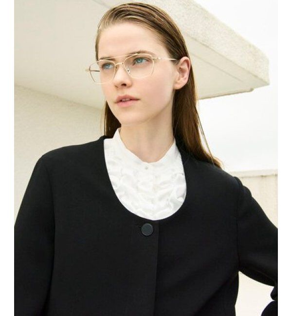  「Zoff｜UNITED ARROWS メガネ | [Luxe] 伊達メガネ 度付き ユナイテッドアローズ   レンズ交換券付」|メガネ|