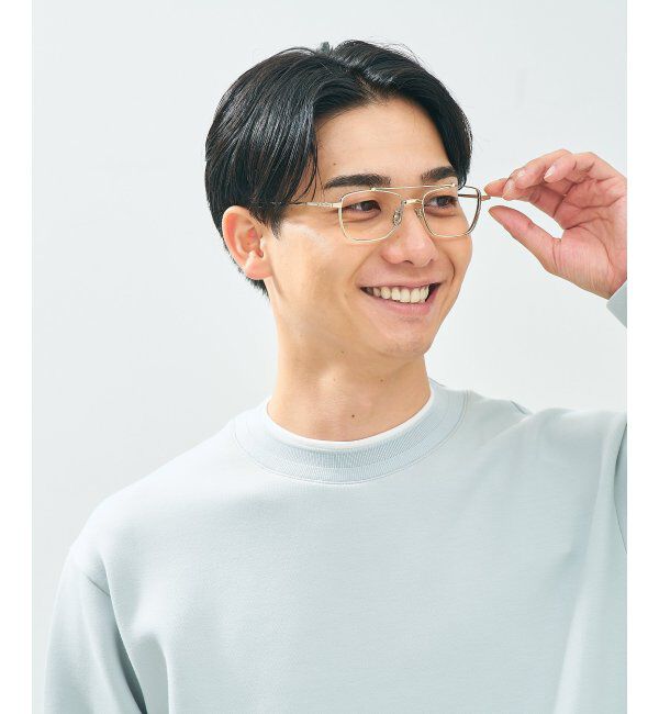  「Zoff｜UNITED ARROWS メガネ | [Luxe] 伊達メガネ 度付き ユナイテッドアローズ   レンズ交換券付」|メガネ|