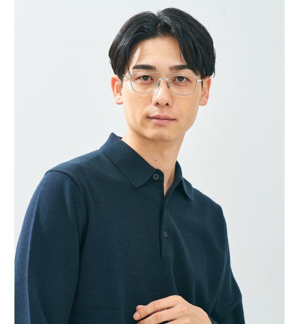  「Zoff｜UNITED ARROWS メガネ | [Luxe] 伊達メガネ 度付き ユナイテッドアローズ   レンズ交換券付」|メガネ|