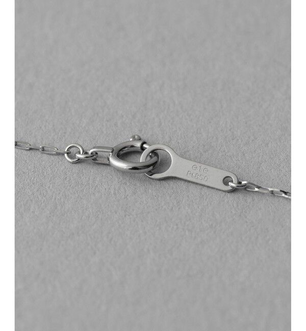 ete「[レイヤード] PT900/850 ホワイトトパーズ ネックレス」|ネックレス|