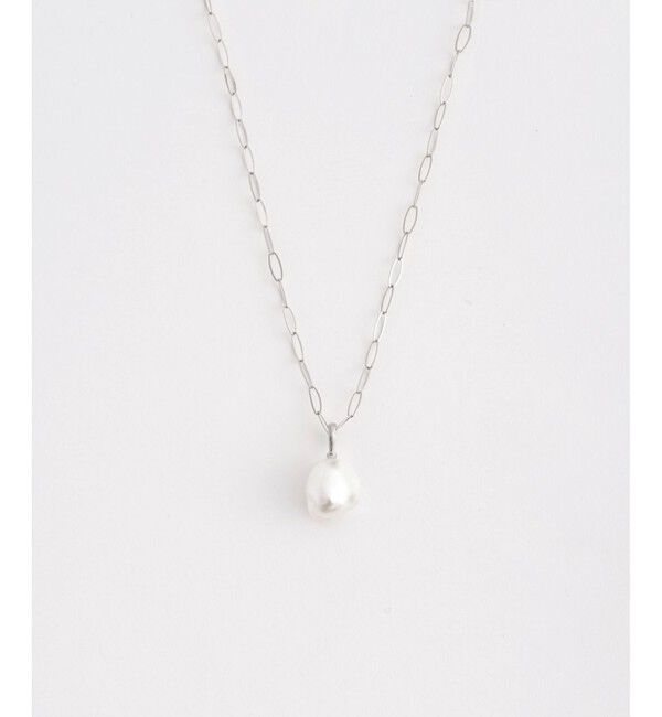 Jouete「パール ロングネックレス」|ネックレス|プラチナム