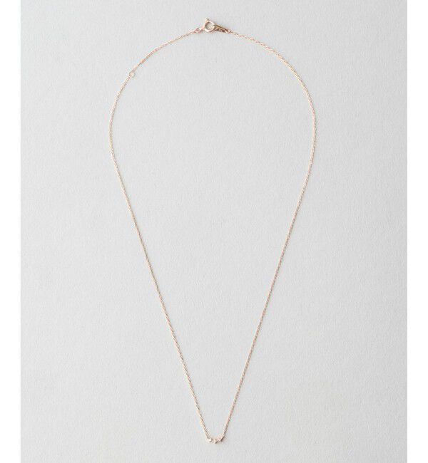 Jouete「K10 ダイヤモンド ネックレス」|ネックレス|