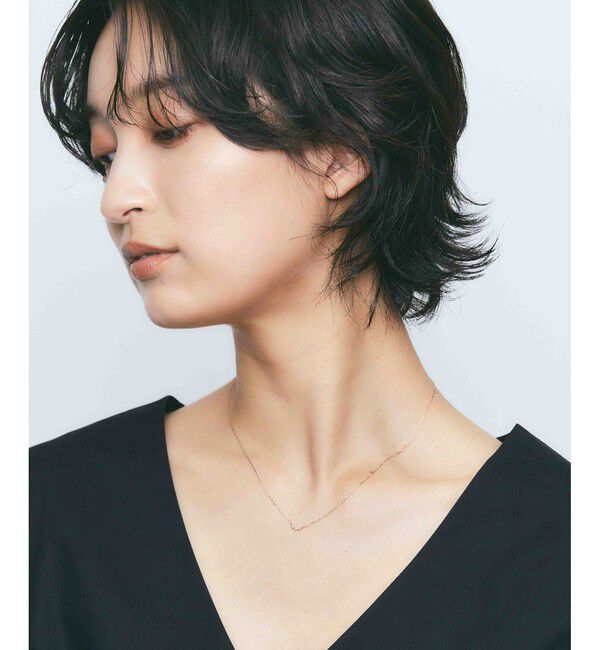 Jouete「K10 ダイヤモンド ネックレス」|ネックレス|