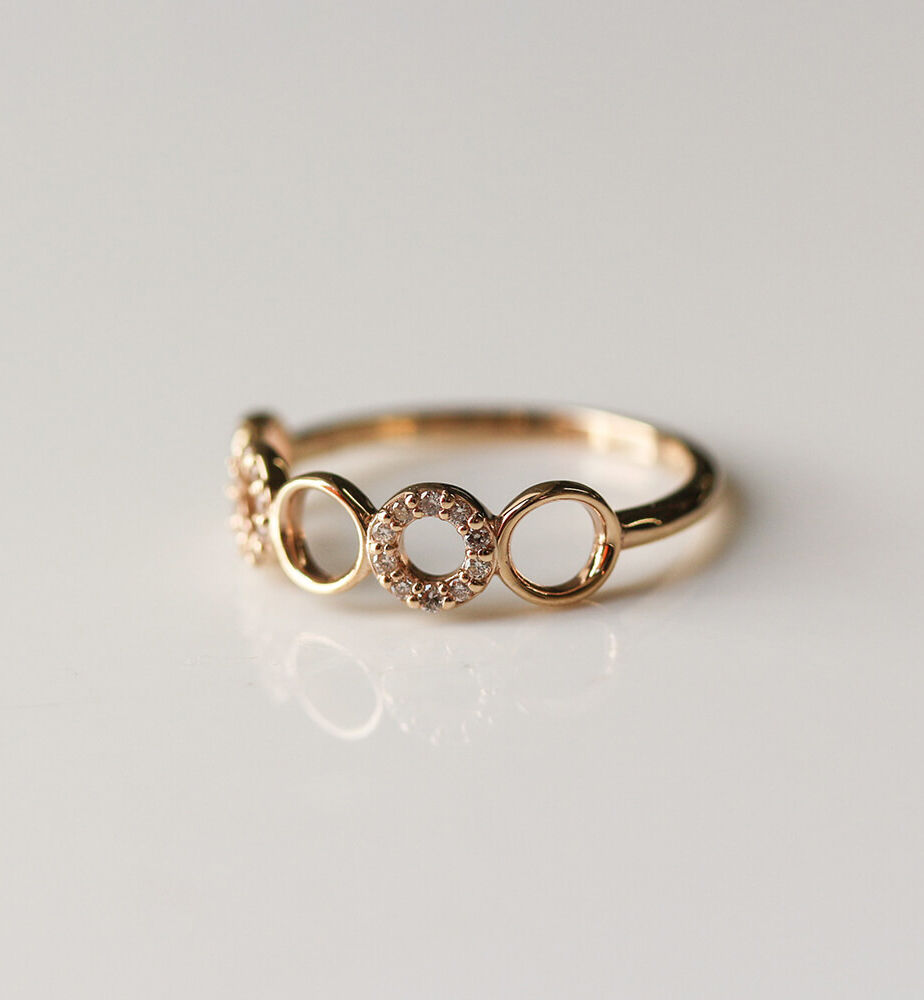  「ダイヤモンド リング  | K10YG 〈パピヨット〉」|リング|