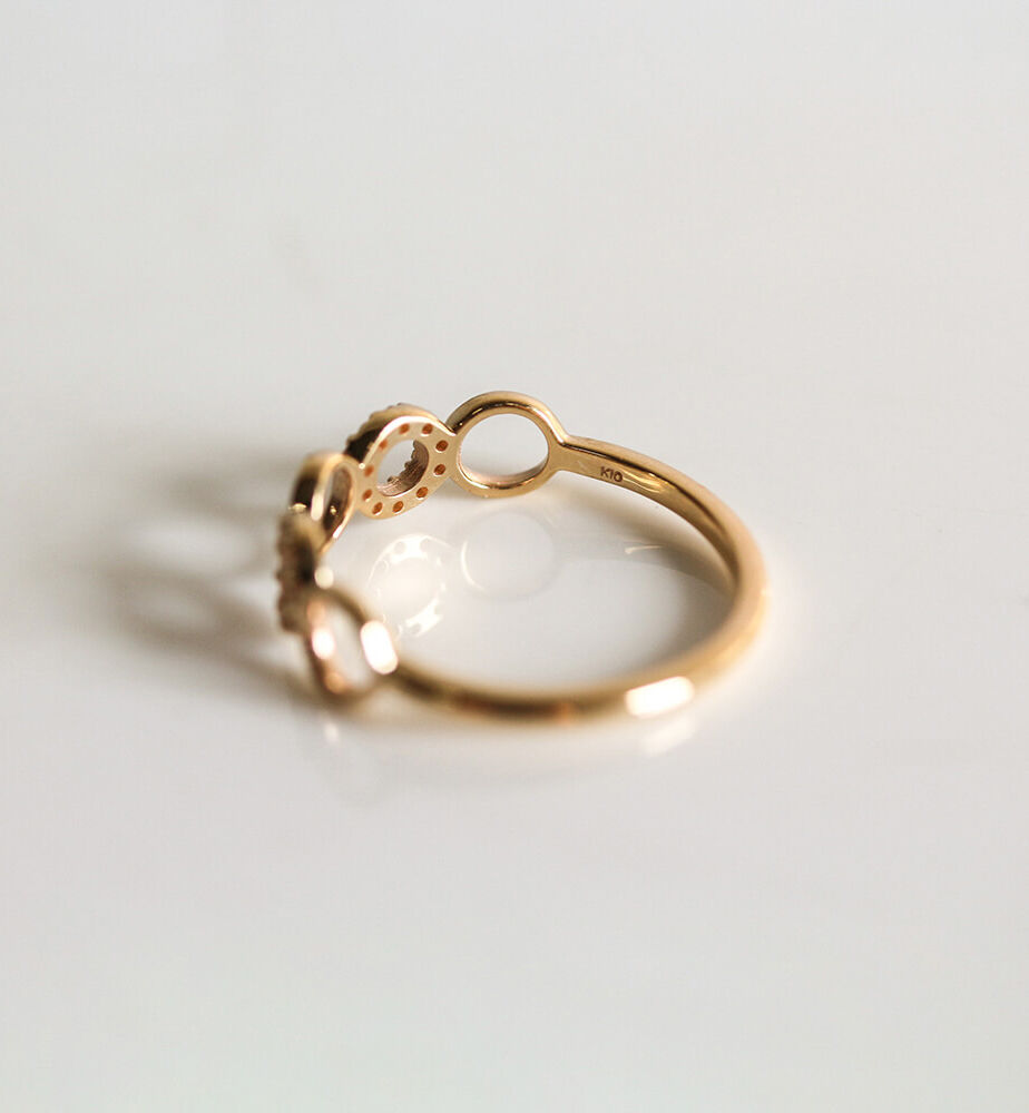  「ダイヤモンド リング  | K10YG 〈パピヨット〉」|リング|