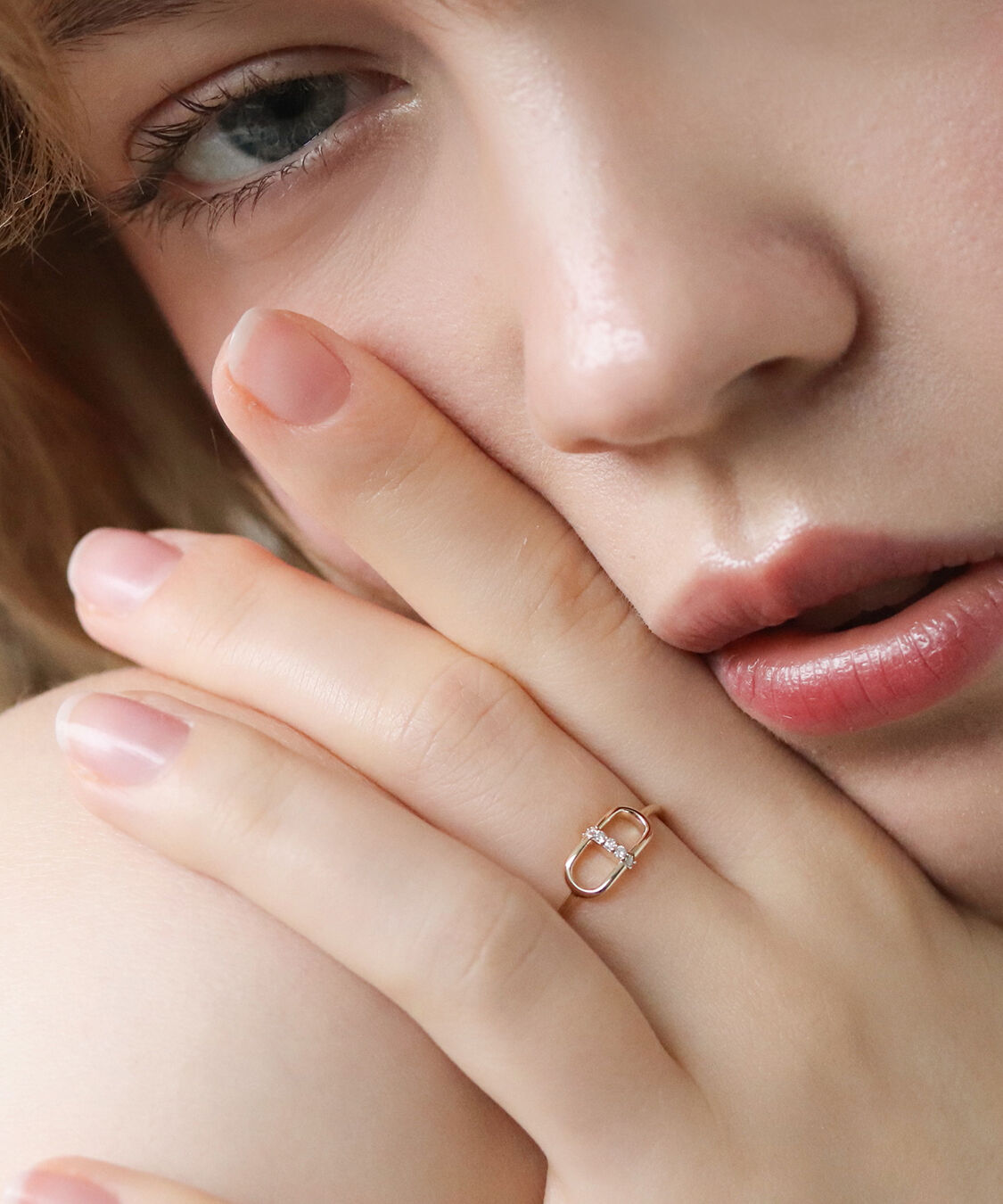  「ダイヤモンド リング  | K10YG〈ミラ〉」|リング|K10 イエローゴールド