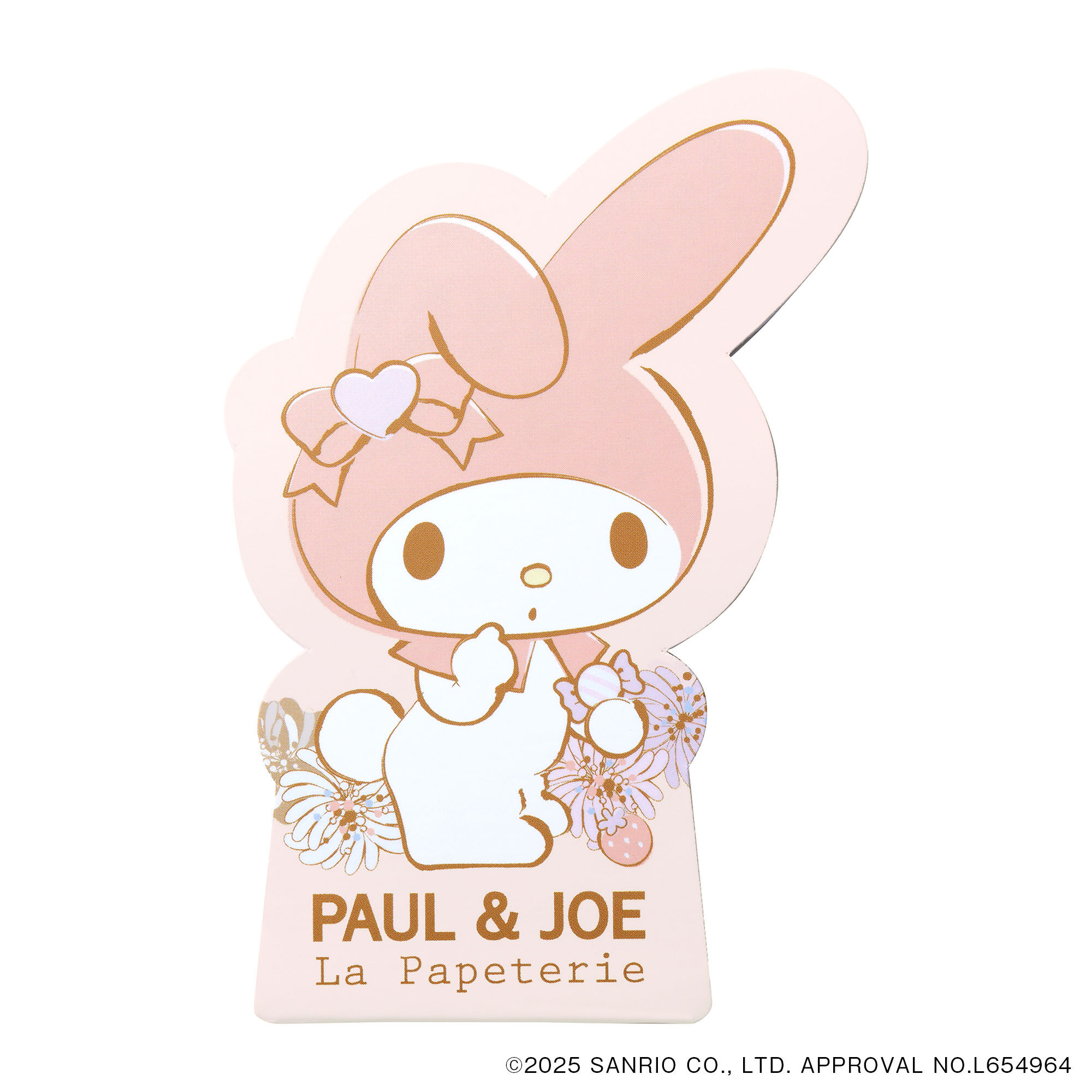 PAUL&JOE「ダイカットメモ／ポール＆ジョーｘマイメロディ」|ステーショナリー|ピンク