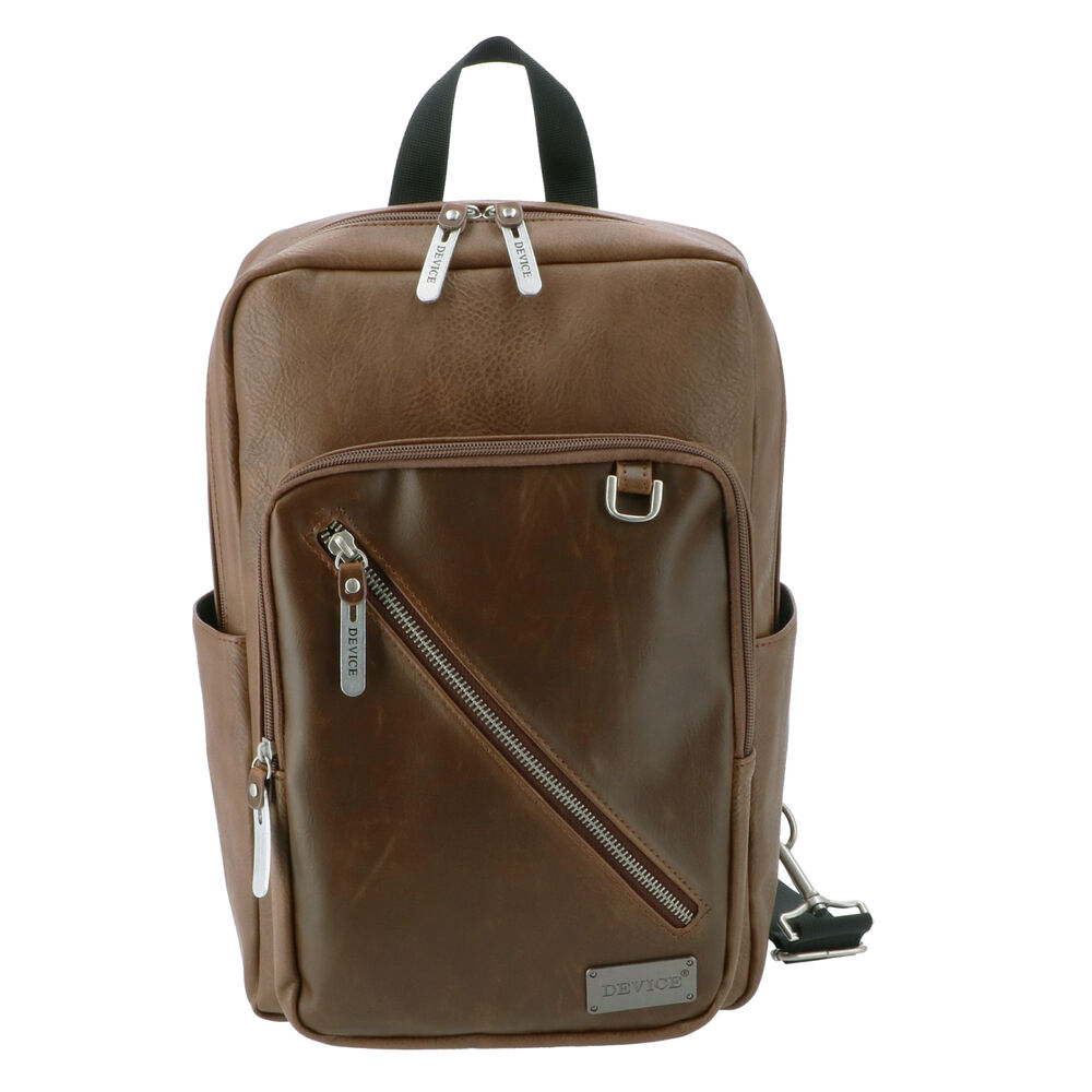 BACKYARD FAMILY「ボディバッグ メンズ 大きめ 通販 大容量 ワンショルダーバッグ A4 通勤 通学 おしゃれ」|ショルダー・メッセンジャー|ブラウン1