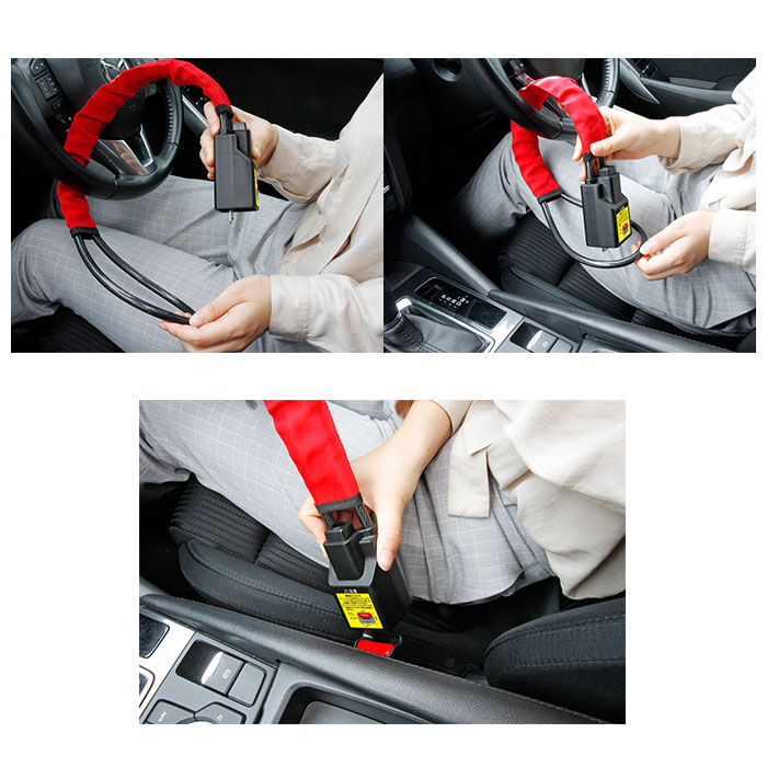 BACKYARD FAMILY「ハンドルロック ホーネット 通販 車 メタルワイヤー式 ワイヤー式 防犯 盗難防止」|その他|