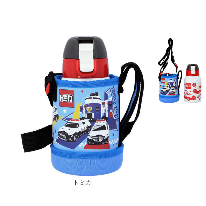 BACKYARD FAMILY「スケーター 水筒 キッズ ワンタッチ 400ml 通販 ステンレスボトル カバー 保冷 ステンレス」|食器・キッチングッズ|