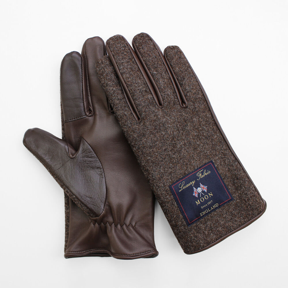 BACKYARD FAMILY「クロダ 手袋 メンズ 通販 グローブ MOON ムーン 手ぶくろ スマートフォン対応 スマホ 対応」|手袋|ブラウン1