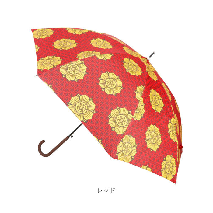 BACKYARD FAMILY「晴雨兼用傘 レディース 通販 日傘 長傘 雨傘 55cm アフリカン 柄 晴雨兼用 傘 完全遮光」|傘|