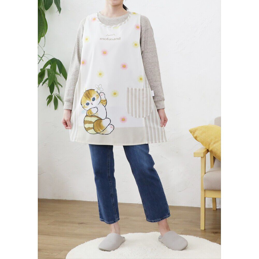 BACKYARD FAMILY「エプロン 保育士 通販 キャラクターエプロン 介護士 大人用エプロン サイドボタン かわいい 大人」|その他|その他1