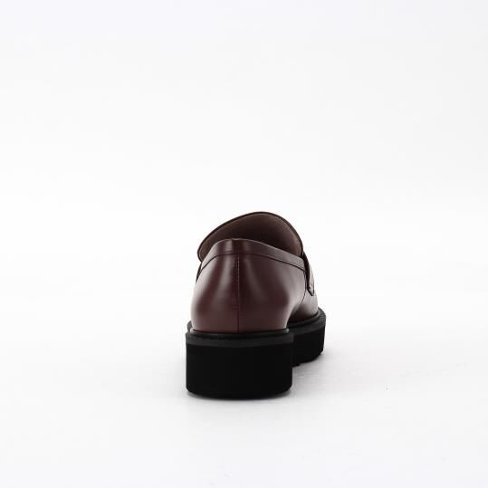 銀座かねまつ「AF255193STEDBR 【本革】【PREMIERE PORTE】コインローファー」|モカシン|