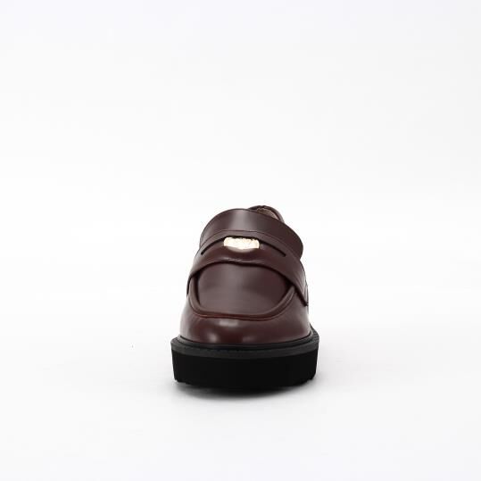 銀座かねまつ「AF255193STEDBR 【本革】【PREMIERE PORTE】コインローファー」|モカシン|