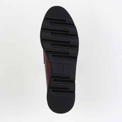 銀座かねまつ「AF255193STEDBR 【本革】【PREMIERE PORTE】コインローファー」|モカシン|