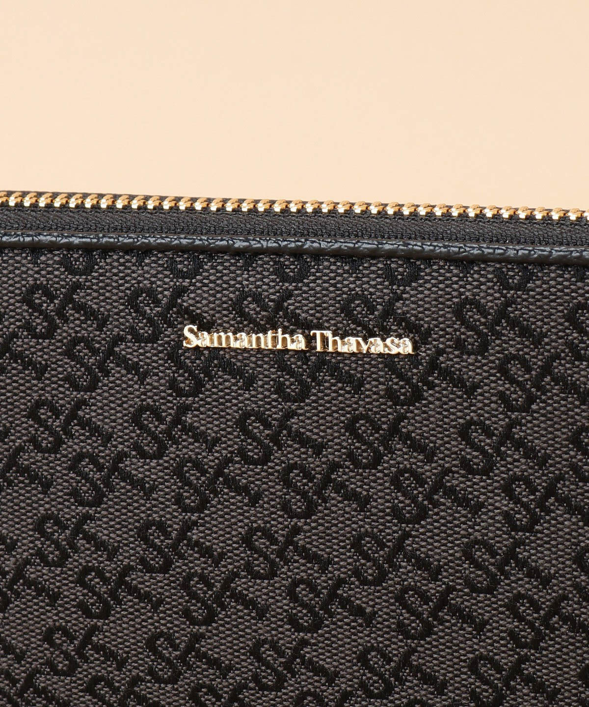 Samantha Thavasa「ST Jacquard ラウンド長財布」|財布|
