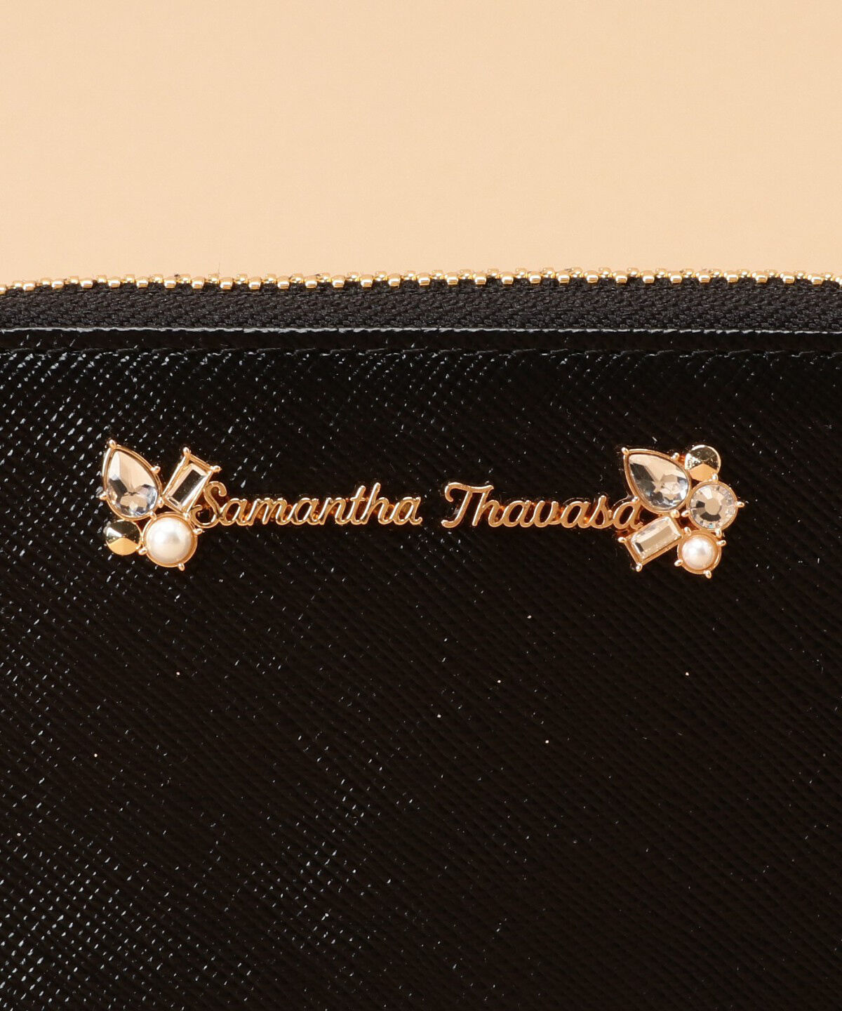 Samantha Thavasa「ラメレザービジュー キーケース」|キーケース|