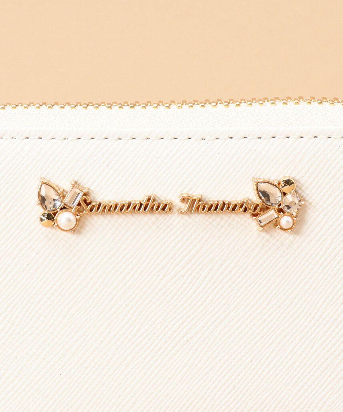 Samantha Thavasa「ラメレザービジュー キーケース」|キーケース|