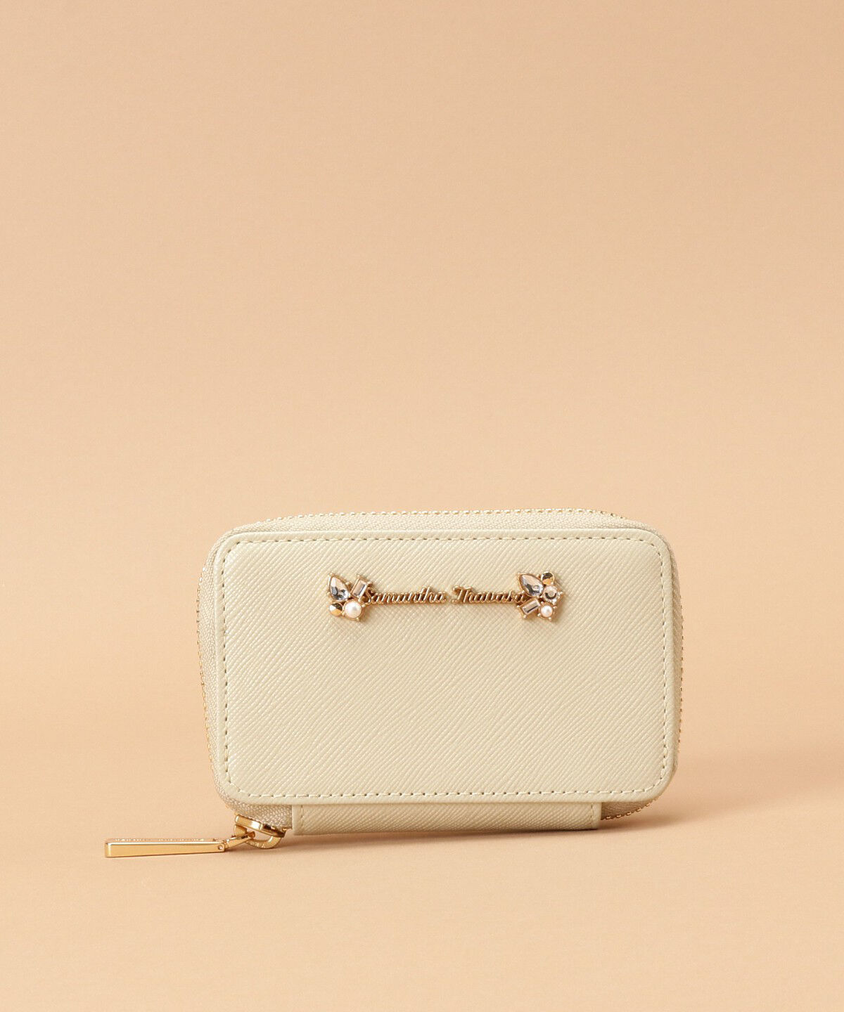 Samantha Thavasa「ラメレザービジュー キーケース」|キーケース|ﾍﾟｰﾙｲｴﾛｰ