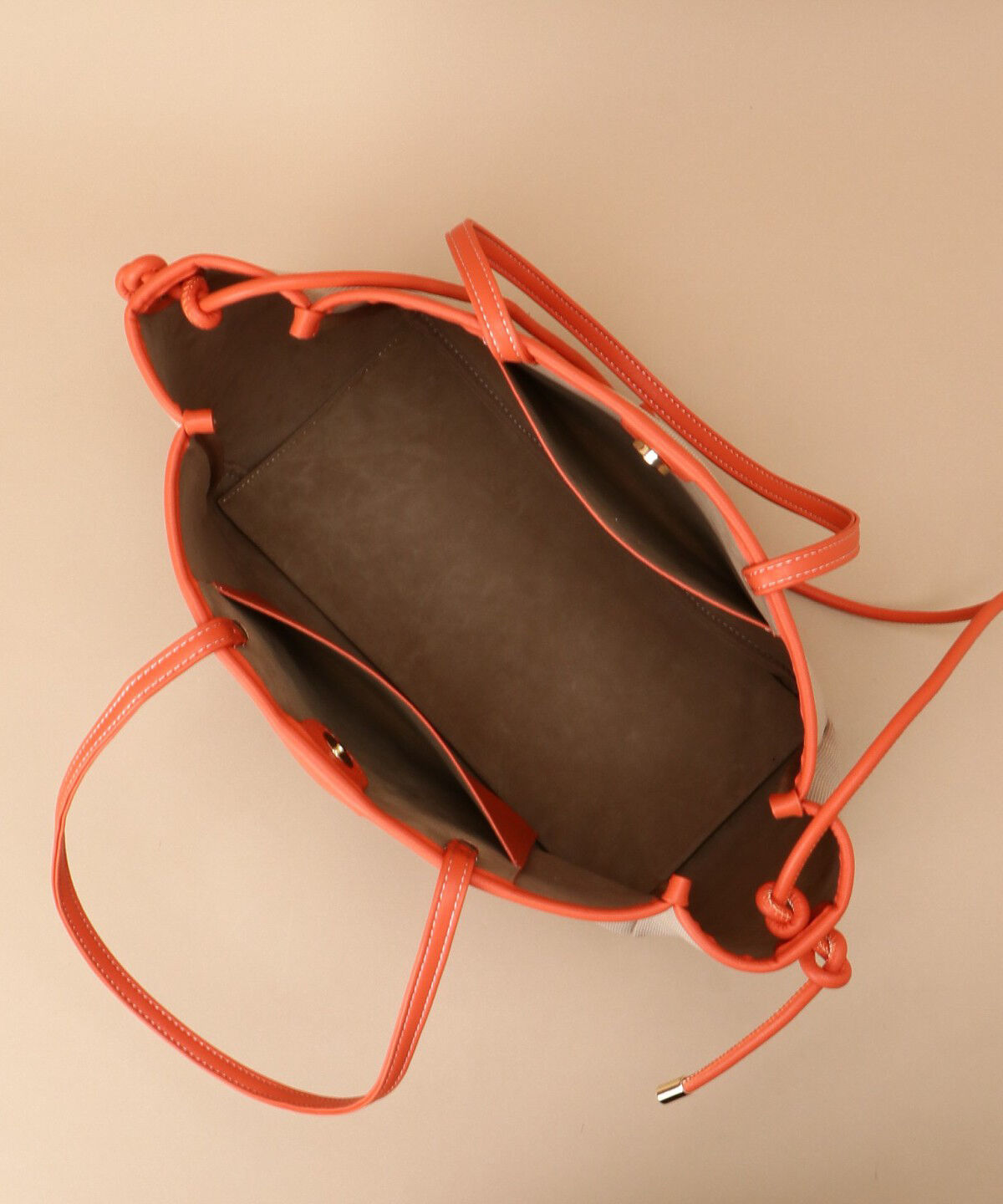 Samantha Thavasa「キャンバスデザイン 合皮トートバッグ 大サイズ」|トートバッグ|