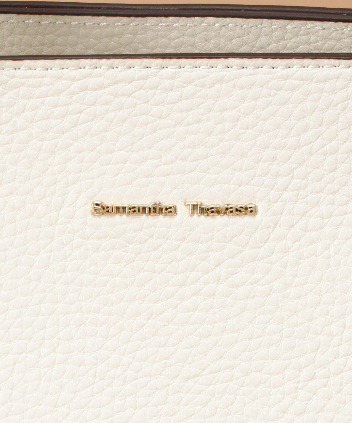 Samantha Thavasa「シボ型押しレザートートバッグ」|トートバッグ|