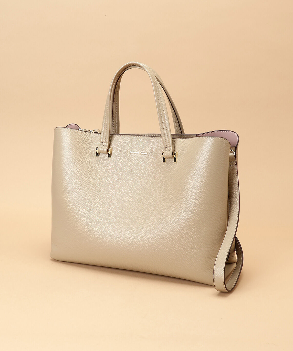 Samantha Thavasa「シボ型押しレザートートバッグ」|トートバッグ|