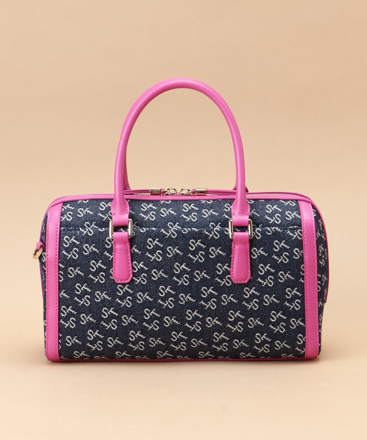 Samantha Thavasa「Denim ST Jacquard ボストンバッグ」|ボストンバッグ|