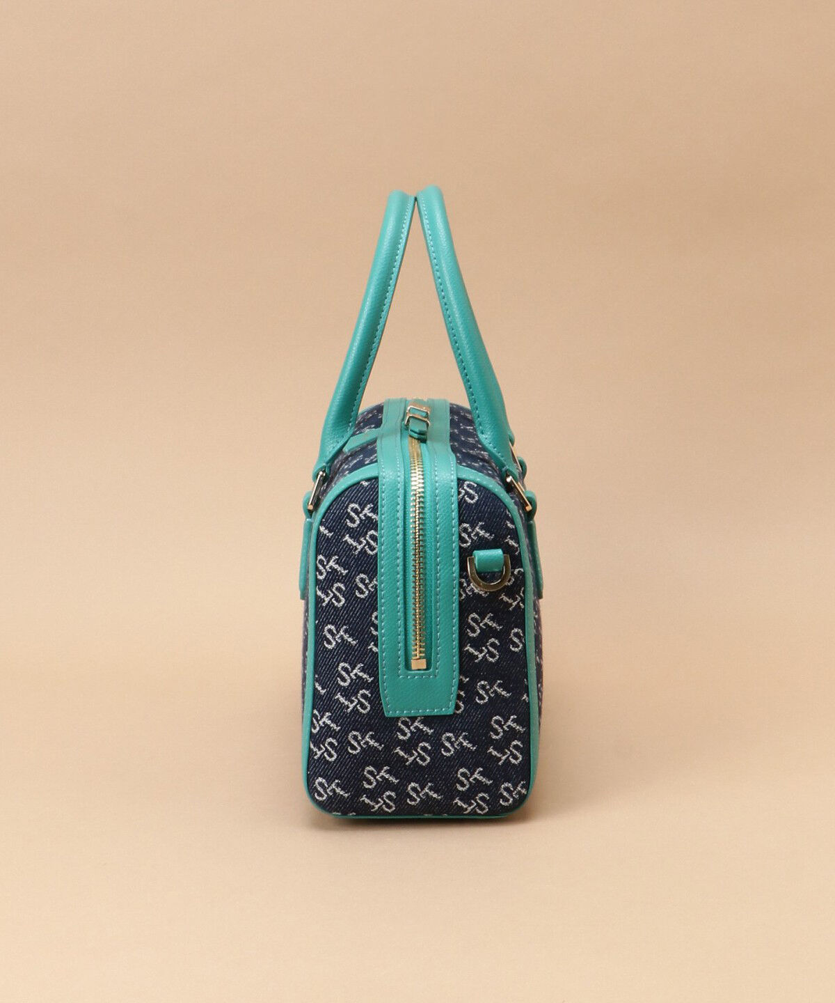 Samantha Thavasa「Denim ST Jacquard ボストンバッグ」|ボストンバッグ|