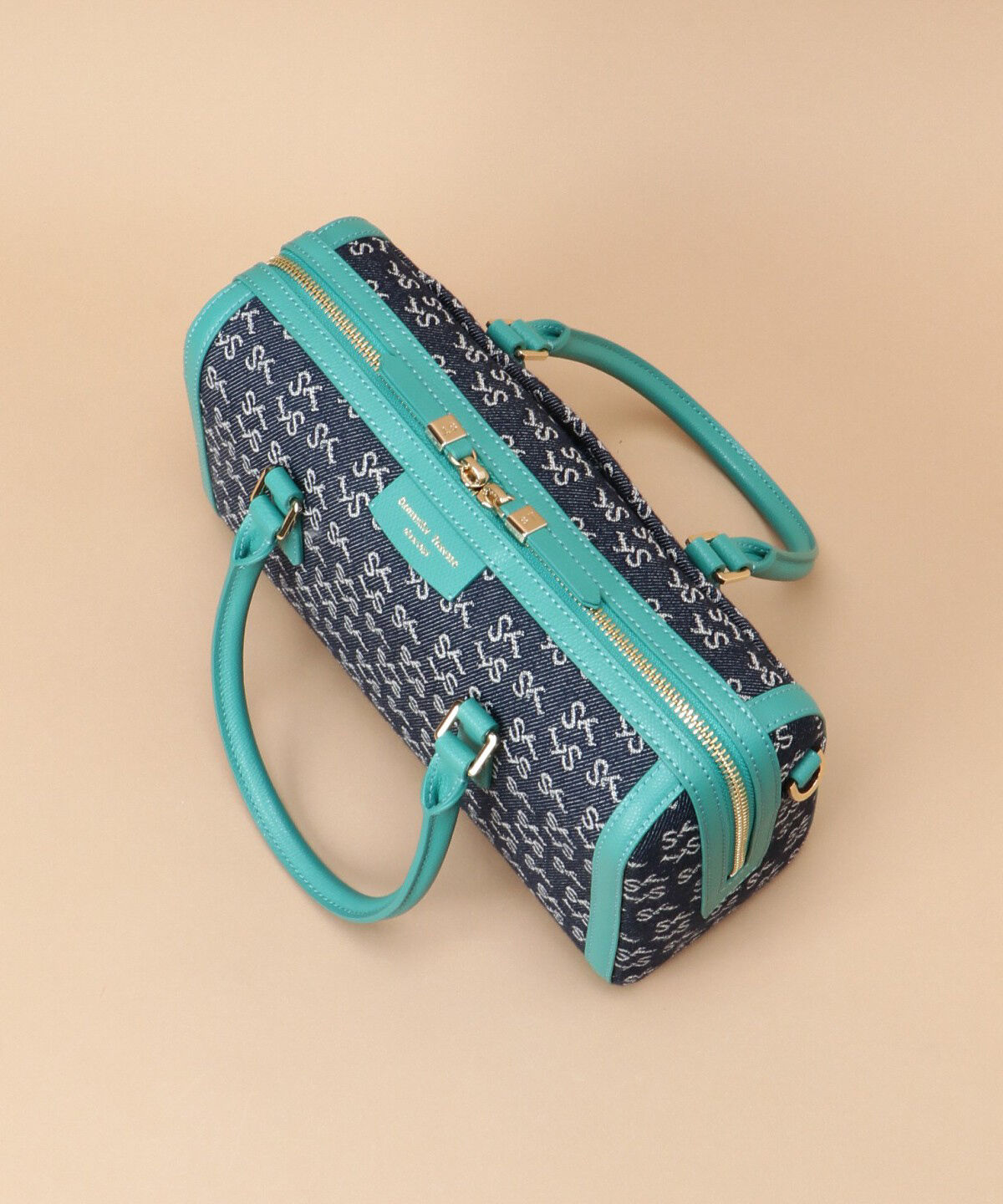 Samantha Thavasa「Denim ST Jacquard ボストンバッグ」|ボストンバッグ|