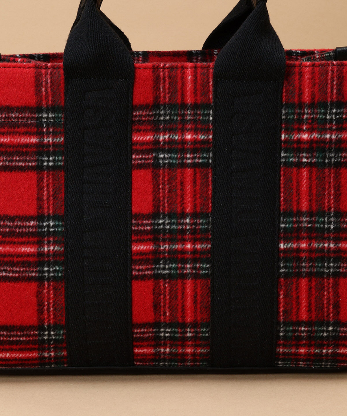 Samantha Thavasa「タータンチェック スクエアトート」|トートバッグ|